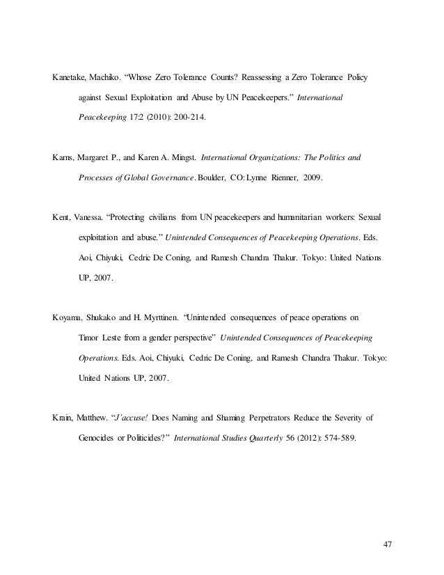 un peacekeeping essay un mission